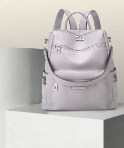 HouseOfCommon Backpack Purse for Women Convertible Travel Vintage PU ...