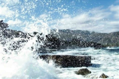 Nature Wall Poster for Interior Decoration|High Water Fountain Poster ...