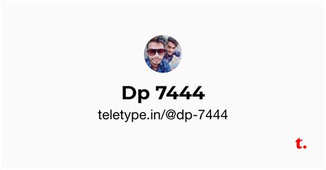 Dp 7444 — Teletype