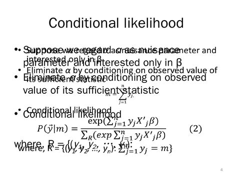 Conditional Logistic Regression Model 的图像结果