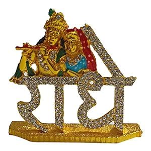 Vintan Gold Plated Religious God Radha Krishna/Lord Krishn Radhey Love ...