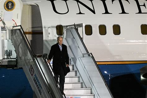 Did Biden Fall Down the Stairs of Air Force One? Video Sparks ...