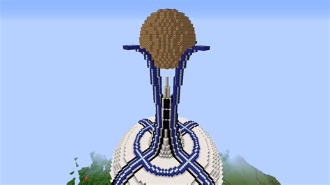 Image result for Space Needle Minecraft Tutorial