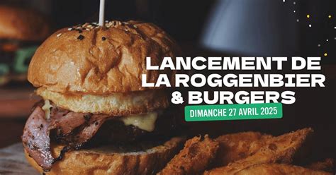 Lancement de la Roggenbier et burgers (réservez votre table ...