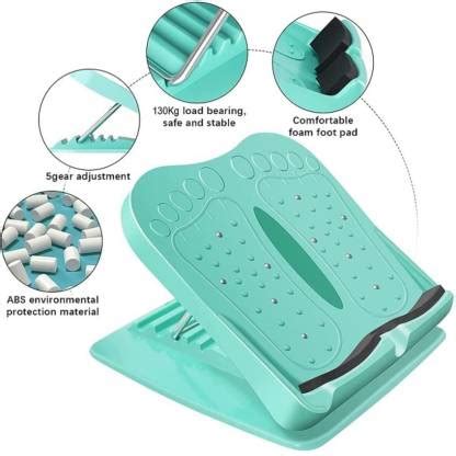 eTrack VTrack Slant board- Incline Board for Stretching Calf/Hamstring ...