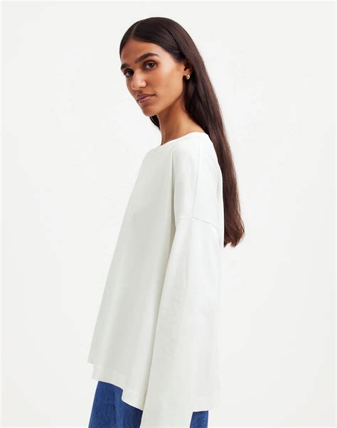 Easy Crewneck Long-Sleeve Tee | Madewell