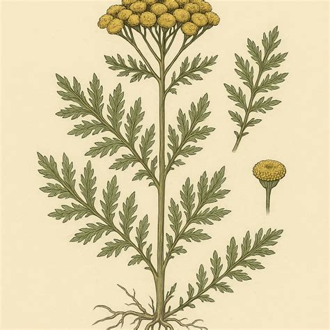 Essential Oil of Tansy (Tanacetum vulgare)