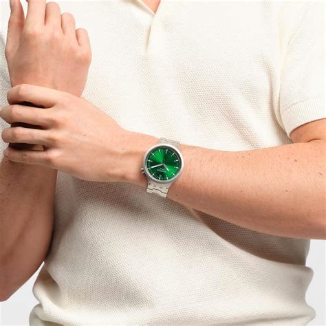 SWATCH(スウォッチ) Swatch Uni Dress Green Stainless Steel Quartz Big India ...