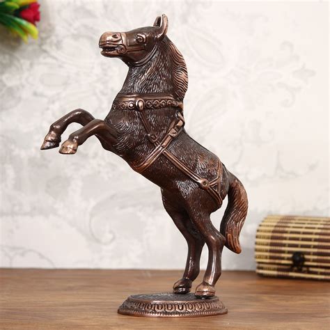 Jumping Horse Statue | Decorative Jumping Horse Showpiece - eCraftIndia ...