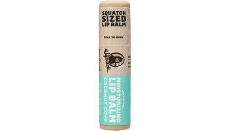 Dr. Squatch Moisturizing Natural Lip Balm, Coconut Cove, 0.25 oz ...