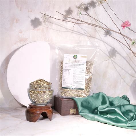 Green Habit Green gram Flakes Nutritious and Gluten-Free Flakes Moong