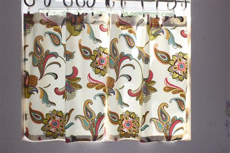 Cafe curtains kitchen cafe curtains valances curtains | Etsy