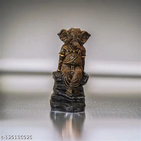 Large Lord Ganesh Ji Murti Showpiece for Home Decor (p.p) – Vistara Lights