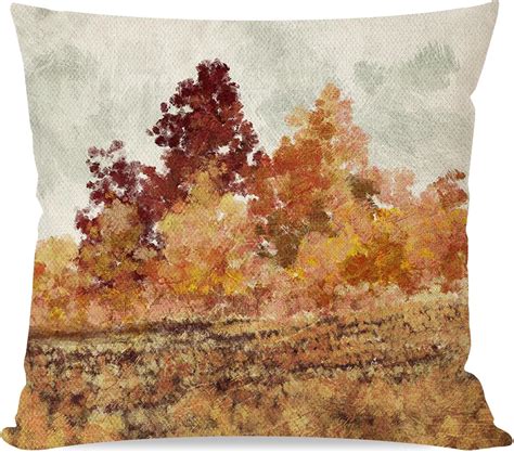 Amazon.com: PANDICORN Autumn Fall Throw Pillow Cover 18x18 Inch ...