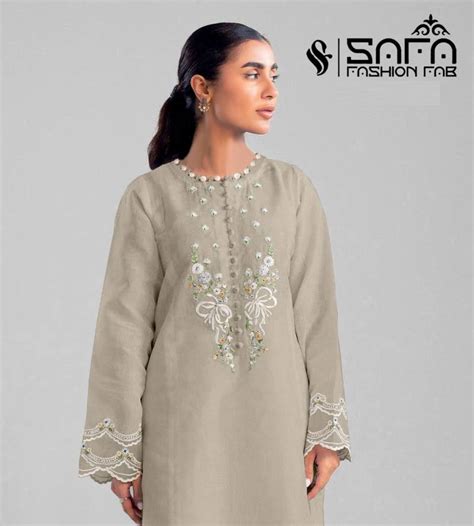 Safa Fashion Fab 1273 Ready Made Pakistani Suit