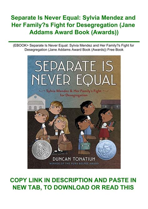 (EBOOK Separate Is Never Equal Sylvia Mendez and Her Familys Fight for ...