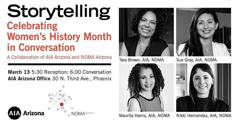Storytelling: Celebrating Womens History Month in Conversation, AIA ...
