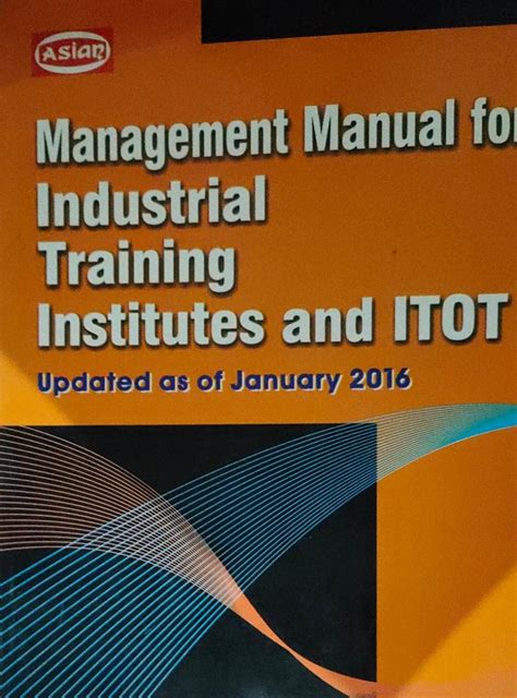 Amazon.in: Buy Management Manual for INDUSTRIAL TRAINING INSTITUTES AND ...