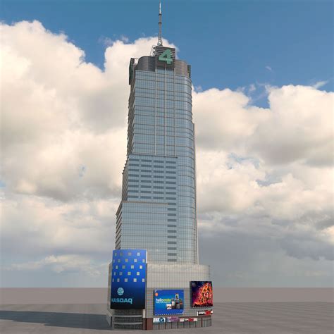 Conde Nast Building (4 Times Square) 3D Model $49 - .max - Free3D
