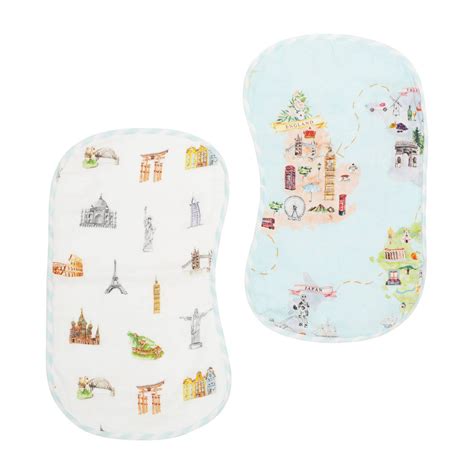 Born To Travel - Bamboo Muslin Essentials Set – snugglyspaces