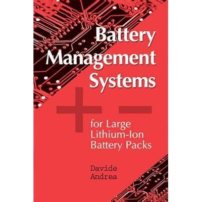 Davide Andrea Battery Management Systems for Large Lithium Ion India | Ubuy