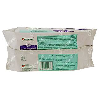 Himalaya Gentle Baby Wipes 72 - Uses, Side Effects, Dosage, Price ...