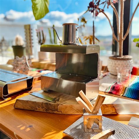 【CURVAPOD】 ÜKA-micro ウカマイクロ＜羽化＞卓上バイオエタノール暖炉 | AKAI METAL