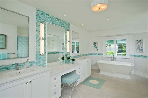 Beach Tile Ideas 32+ Beach Bathroom Ideas ( WARM & SERENE ) Bathroom