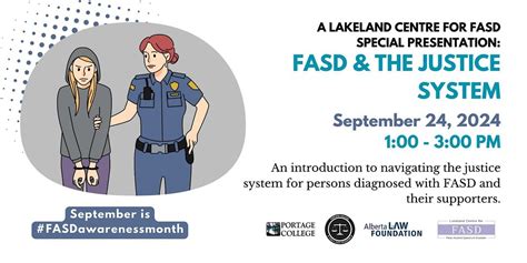 FASD and the Justice System, September 24 2024 | Online Event ...
