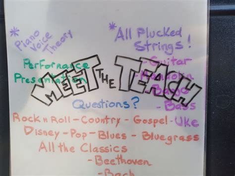 Meet the Teacher, Guitar Center (8538 South Emerald Dr, Tempe, AZ), 23 ...