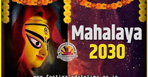 2030 Mahalaya Puja Date and Time Kolkata, 2030 Mahalaya Calendar ...