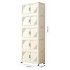 House of Quirk Plastic Folding Collapsible Storage Bins for Closet ...