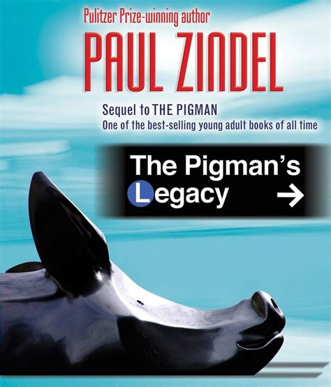 The Pigman's Legacy: Library Edition : Zindel, Paul, Riegel, Eden ...
