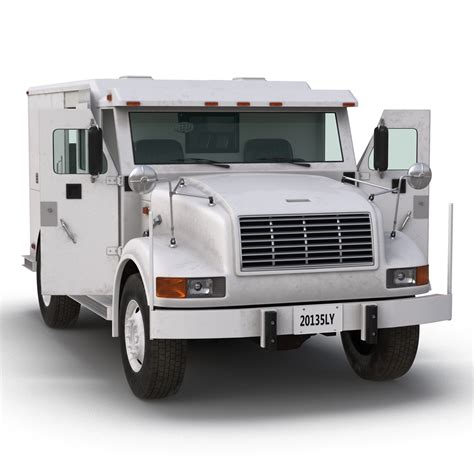 Armored Cash Transport Car Simple Interior 3D | 3D Molier International