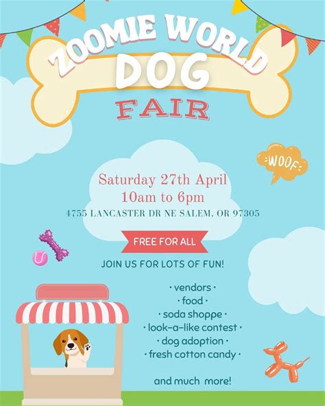 ZoomieWorld Dog Fair!, Zoomie World Dog Daycare, Lancaster Drive ...