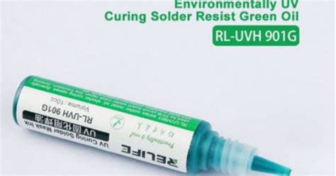 Relife RL-UVH 901G Curable Solder Mask Ink -Green