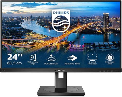 PHILIPS 242B1/94, 24 Inch (60.5 Cm) 1920 x 1080 Pixels LCD Monitor with ...