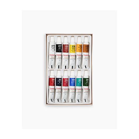 Camel Artist Water Colours - Assorted 12 x 5 ml | Art Lounge