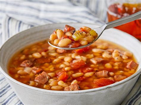 Navy Bean Soup Recipe (Hearty Ham Version)