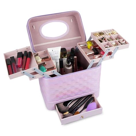 Vanity Box with Mirror Makeup Organizer for Women – SHAMAX