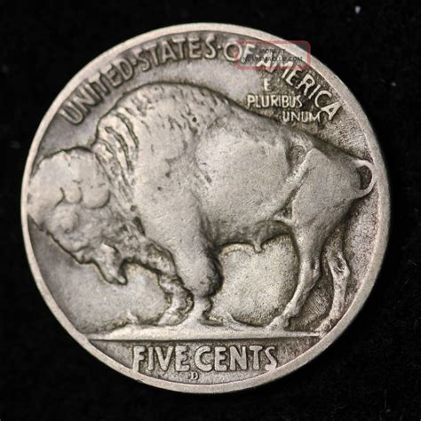 1926 - D Buffalo Nickel Choice Vf