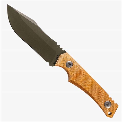Tactile Knife Co. Brian Brown Osprey Fixed Blade Natural Micarta ...