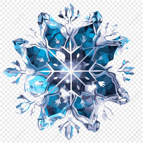 Transparent Snowflake Vector,cartoon,transparency,sticker PNG ...