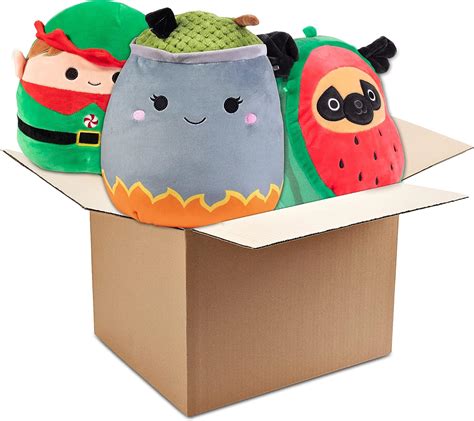 Squishmallows Plush Mystery Box, 3-Pack - Assorted | Ubuy India