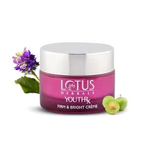 Lotus Herbals YouthRx Firm & Bright Cream | SPF 20 | PA+++ | Bakuchiol ...