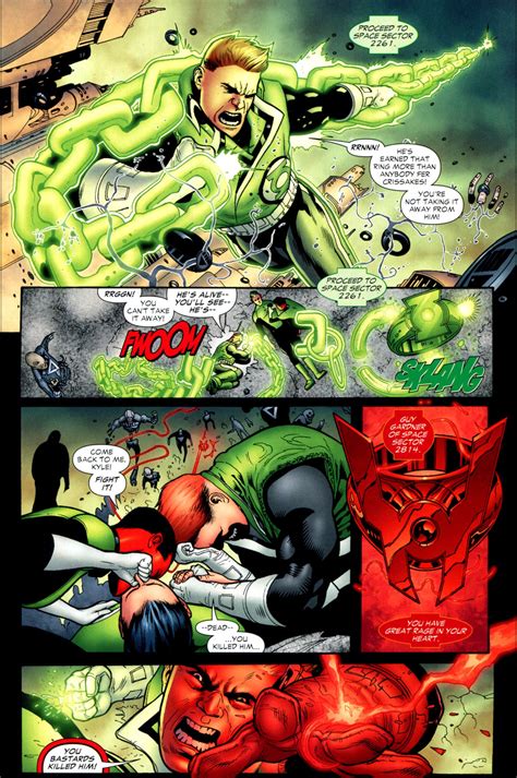 How Guy Gardner Became A Red Lantern (Blackest Night) – Comicnewbies