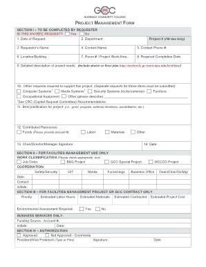 Image result for Video Project Management Form