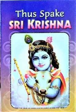 Amazon.in: Buy Thus Spake Sri Krishna| Booklet|Advaita Ashrama Book ...