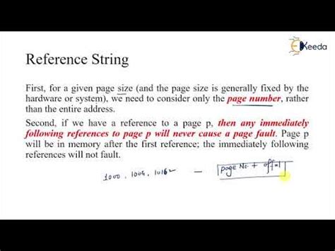 Understanding Reference String In Operating Systems : Explained - GATE ...