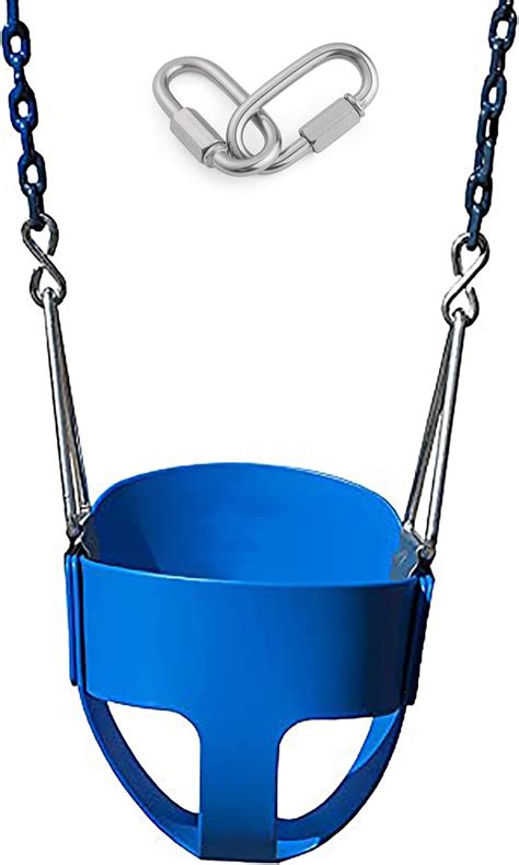 REZNOR Plastic Heavy-Duty High Back Full Bucket Toddler Swing Seat With ...